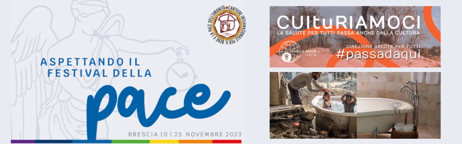 Aspettando Festival Pace 2023 Culturiamoci - 3 novembre