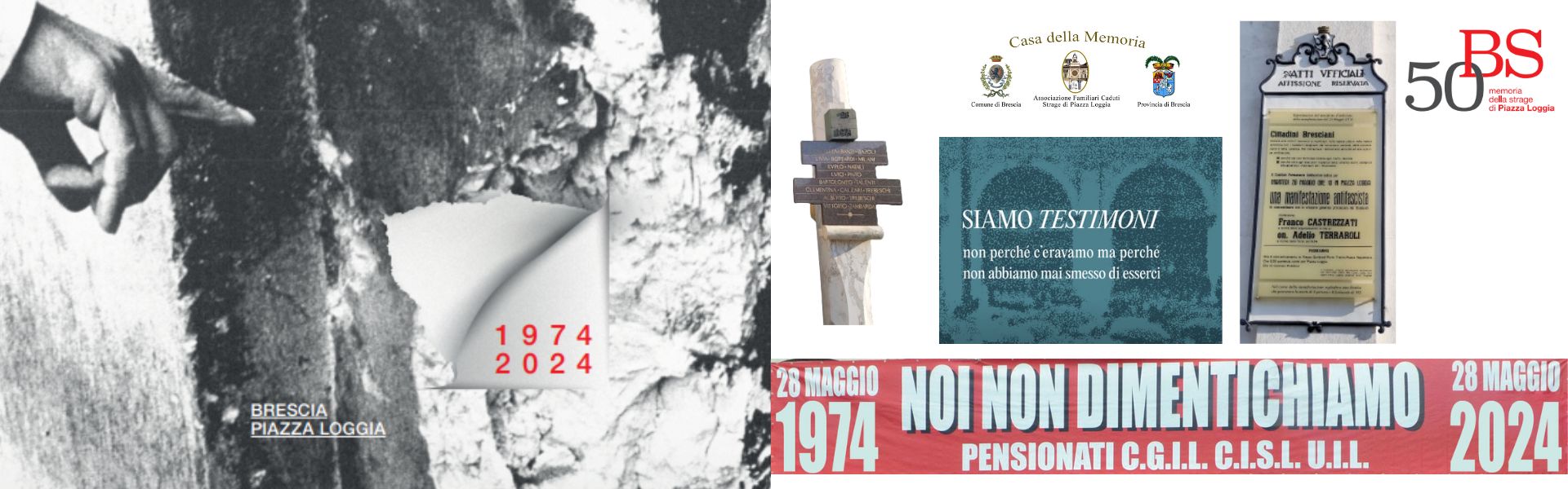 50esimo piazza loggia-Siamo testimoni