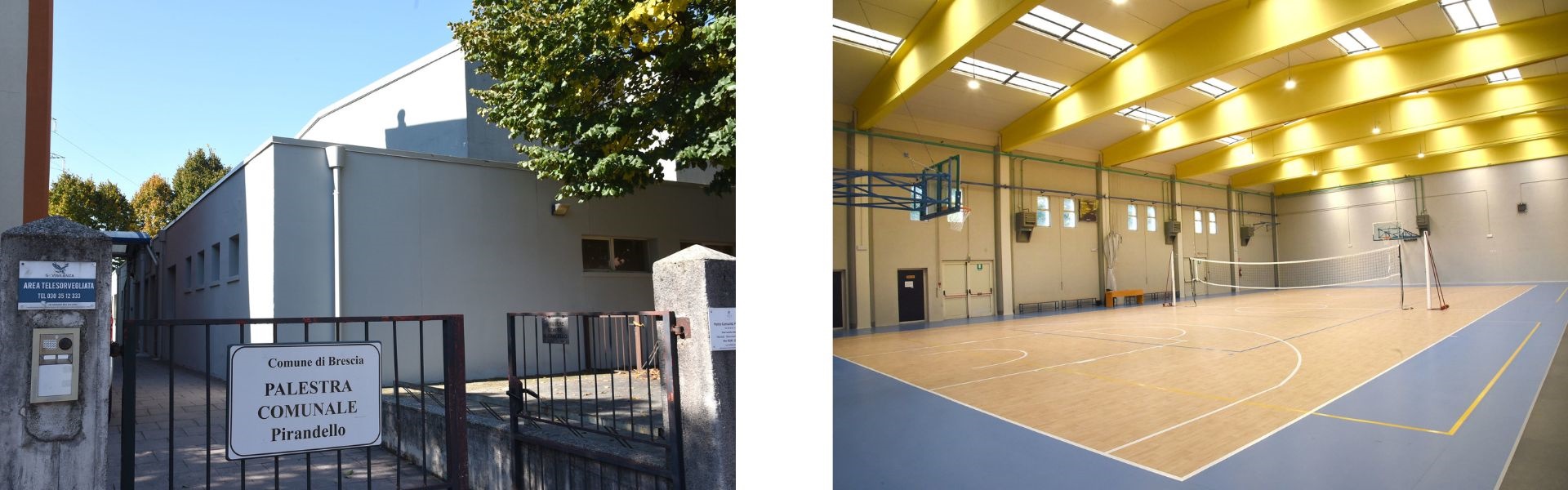 Manut. str. palestra scuola Pirandello