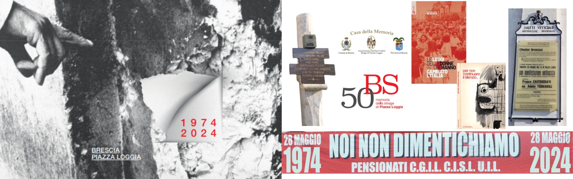 50esimo Piazza Loggia - 7 novembre