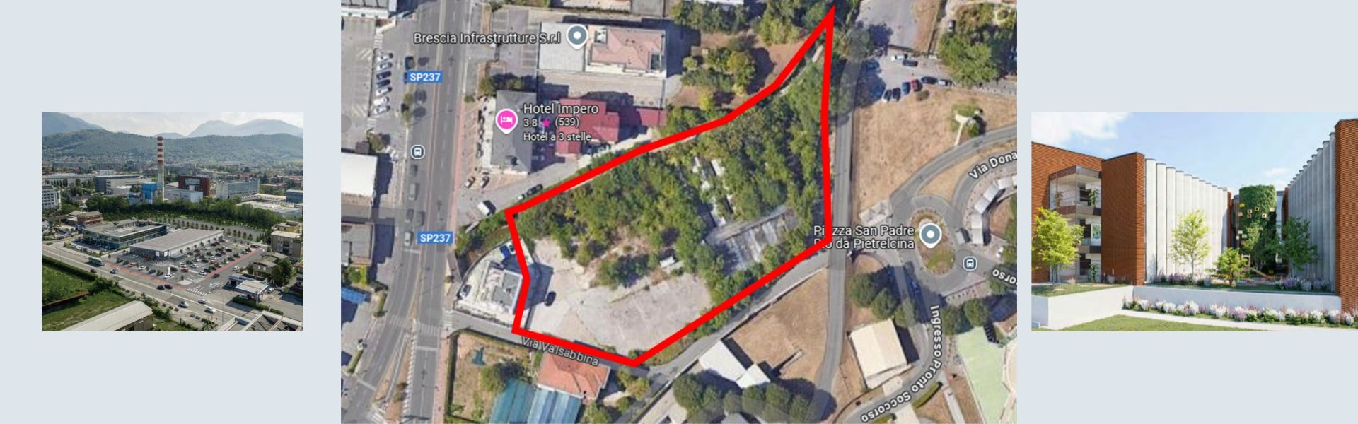 Interventi urbanistici via Triumplina - feb25