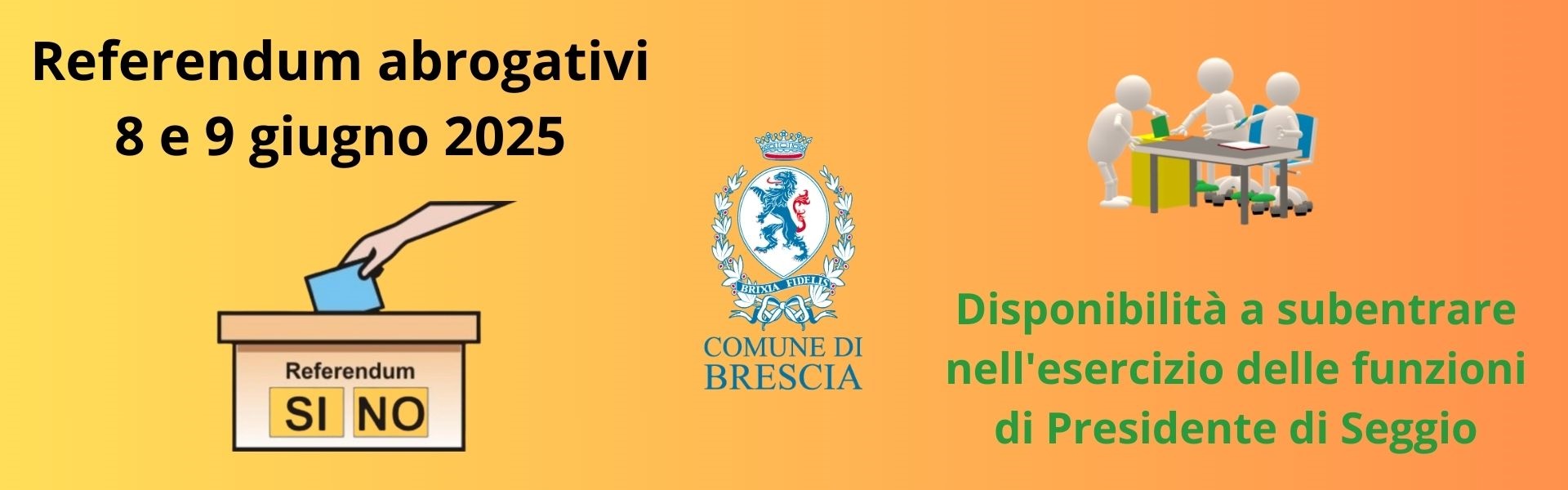 Presidenti seggio Referendum 2025