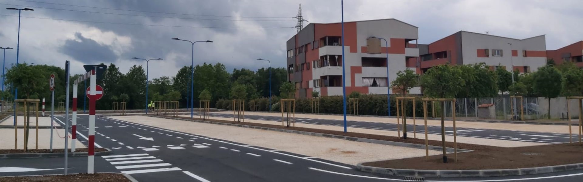 Inaugurazione parcheggio via Bazoli