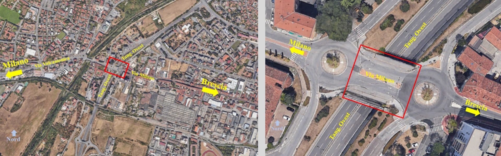 Lavori ponte via Milano - Maggio 2025