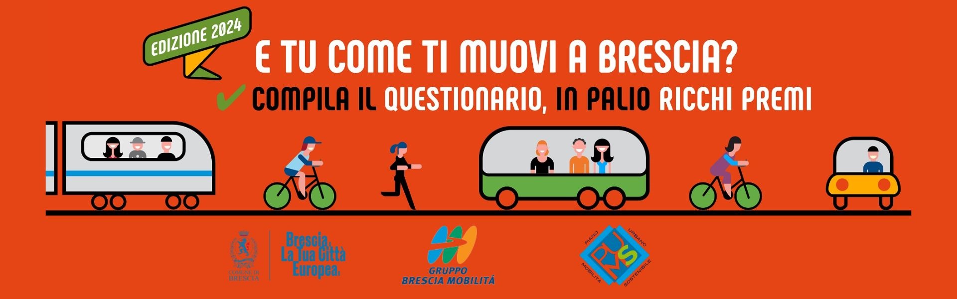 Sondaggio E tu come ti muovi a Brescia 2024. Risultati