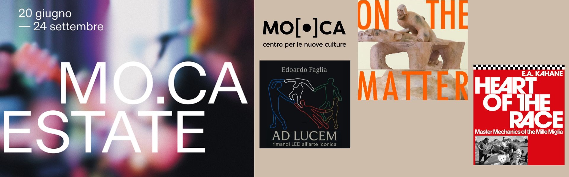 Moca 2025 - Appuntamenti 20 - 22 giugno