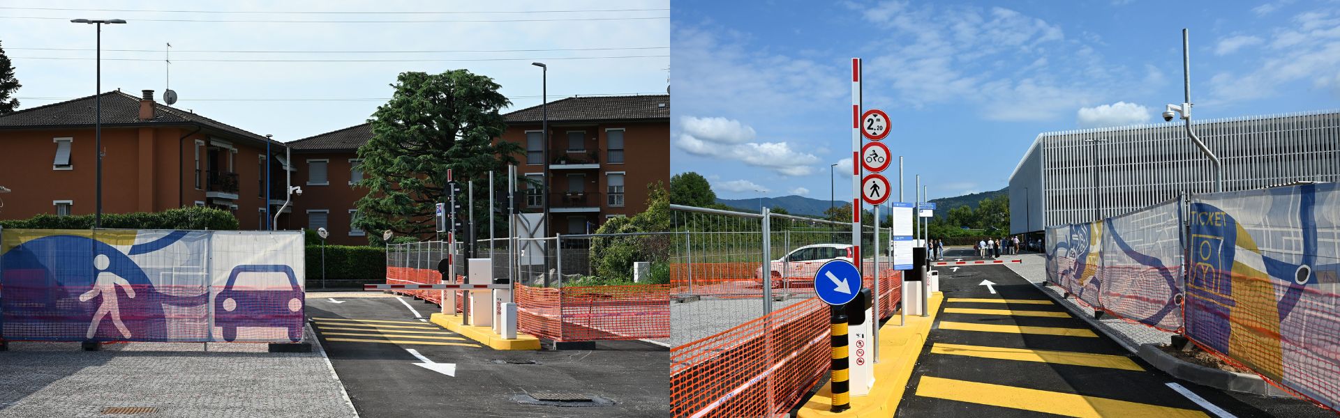 Apertura varco via Arsenale parcheggio Prealpino