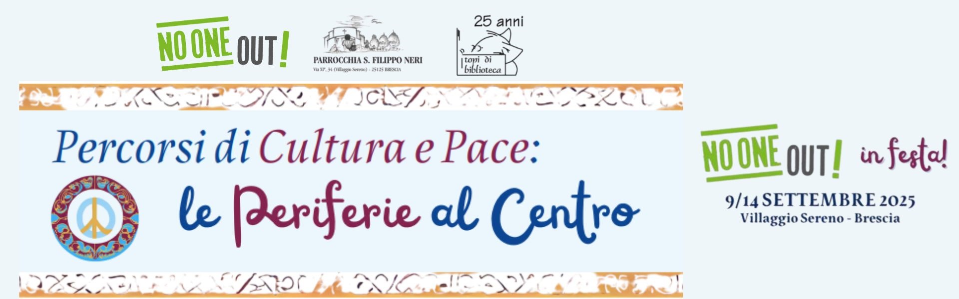 Festa No one out 2025