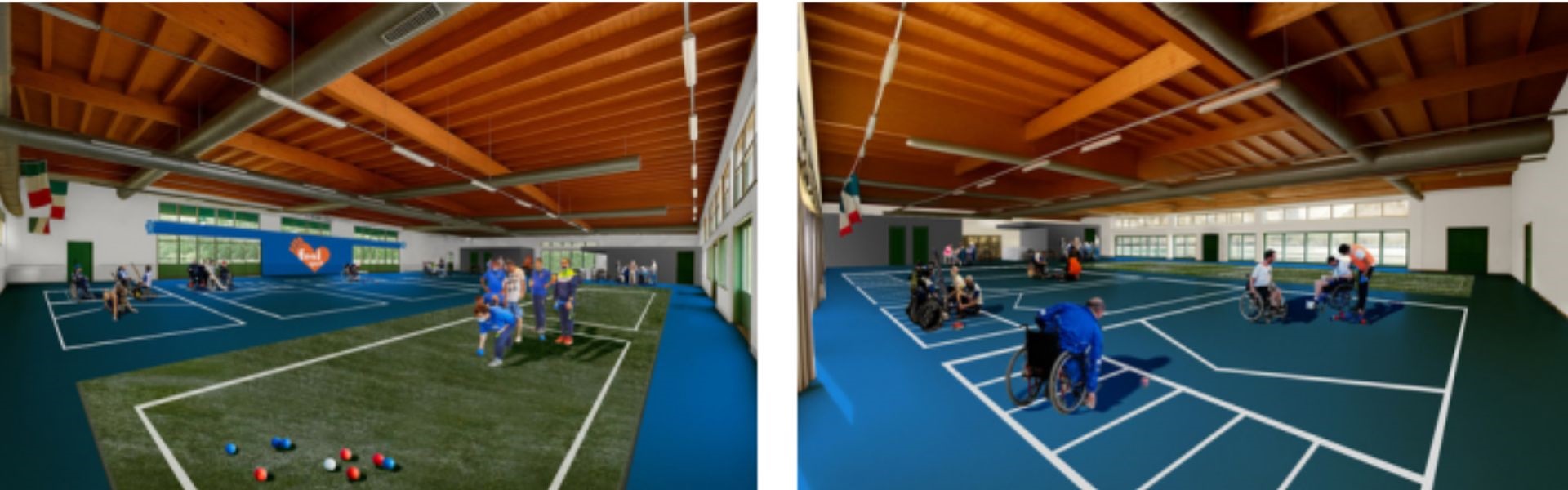 Riqualificazione Bocciodromo Pescheto. Progetto preliminare