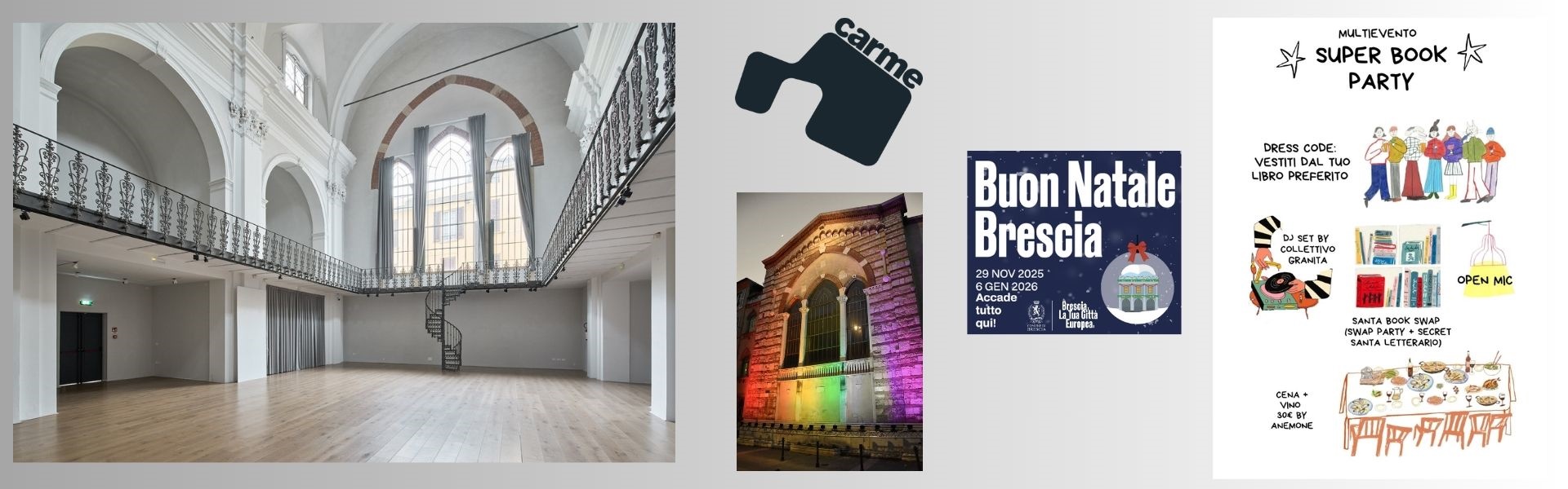 Carme 2025 - Mangia bevi leggi - 7 dicembre