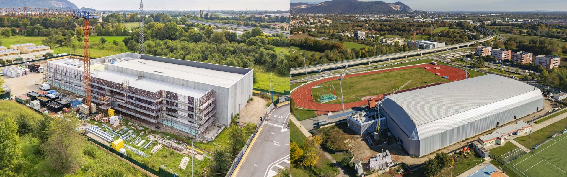 lavori nuovi impianti sportivi Sanpolino