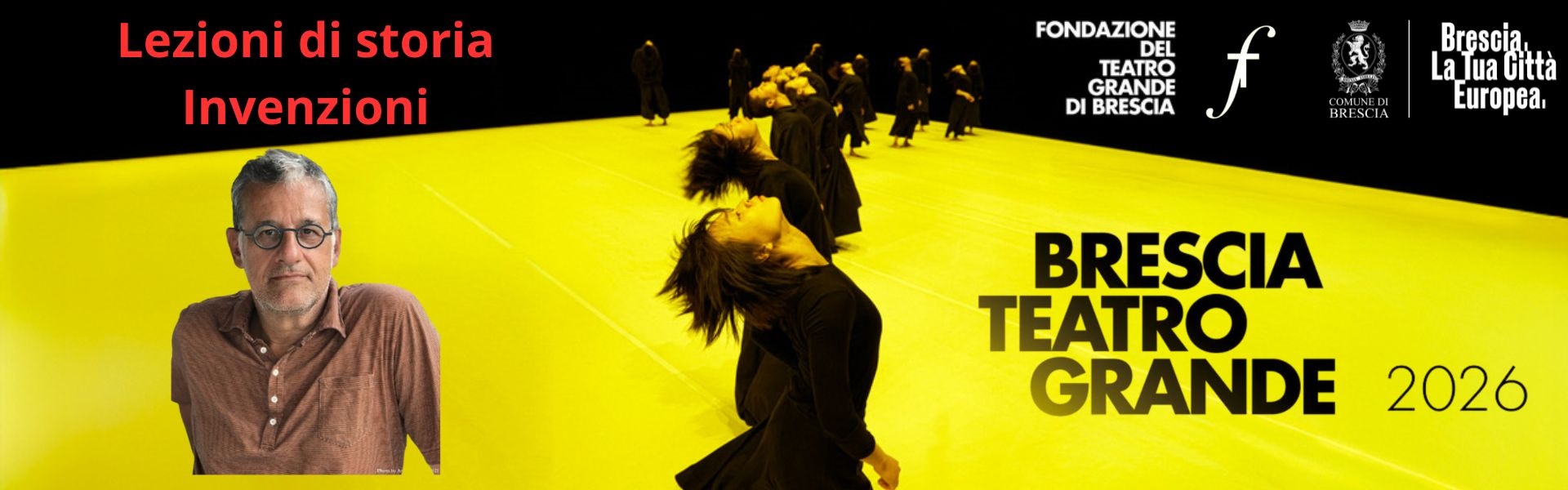 Teatro Grande Stagione 2026 - Lezioni storia 7 febbraio
