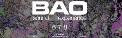 BAO sound experiece dic 2024
