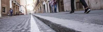 Depavimentazione marciapiedi