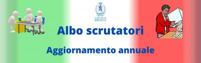 Albo scrutatori Aggiornamento annuale 2025